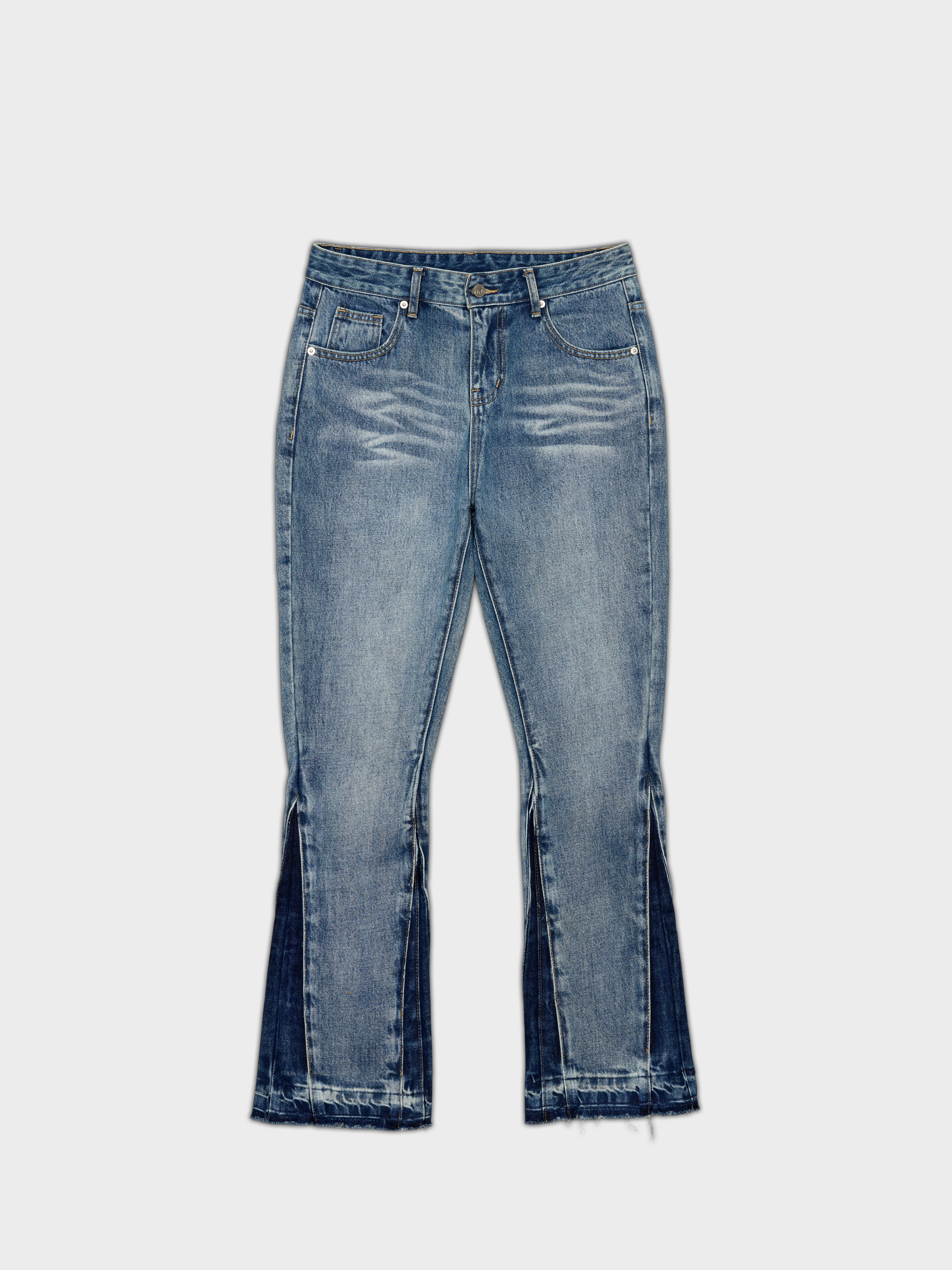 Jeans Flared 808 - Bleu – 808VISION