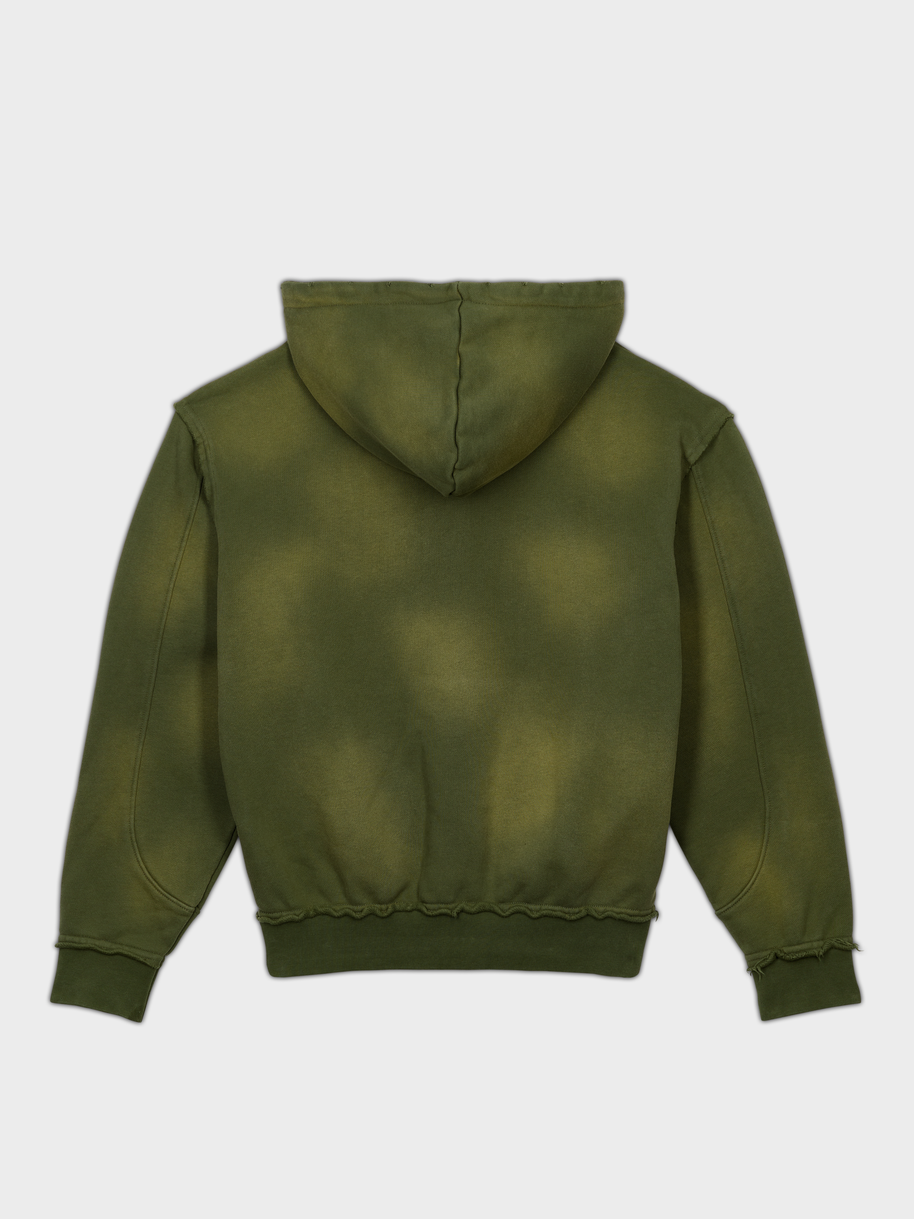 bio wear 初期24ss FADED HOODIE FADED CLASSIC ZIP HOODIE【GRAY】 - DOMICILE TOKYO ONLINE SHOP
