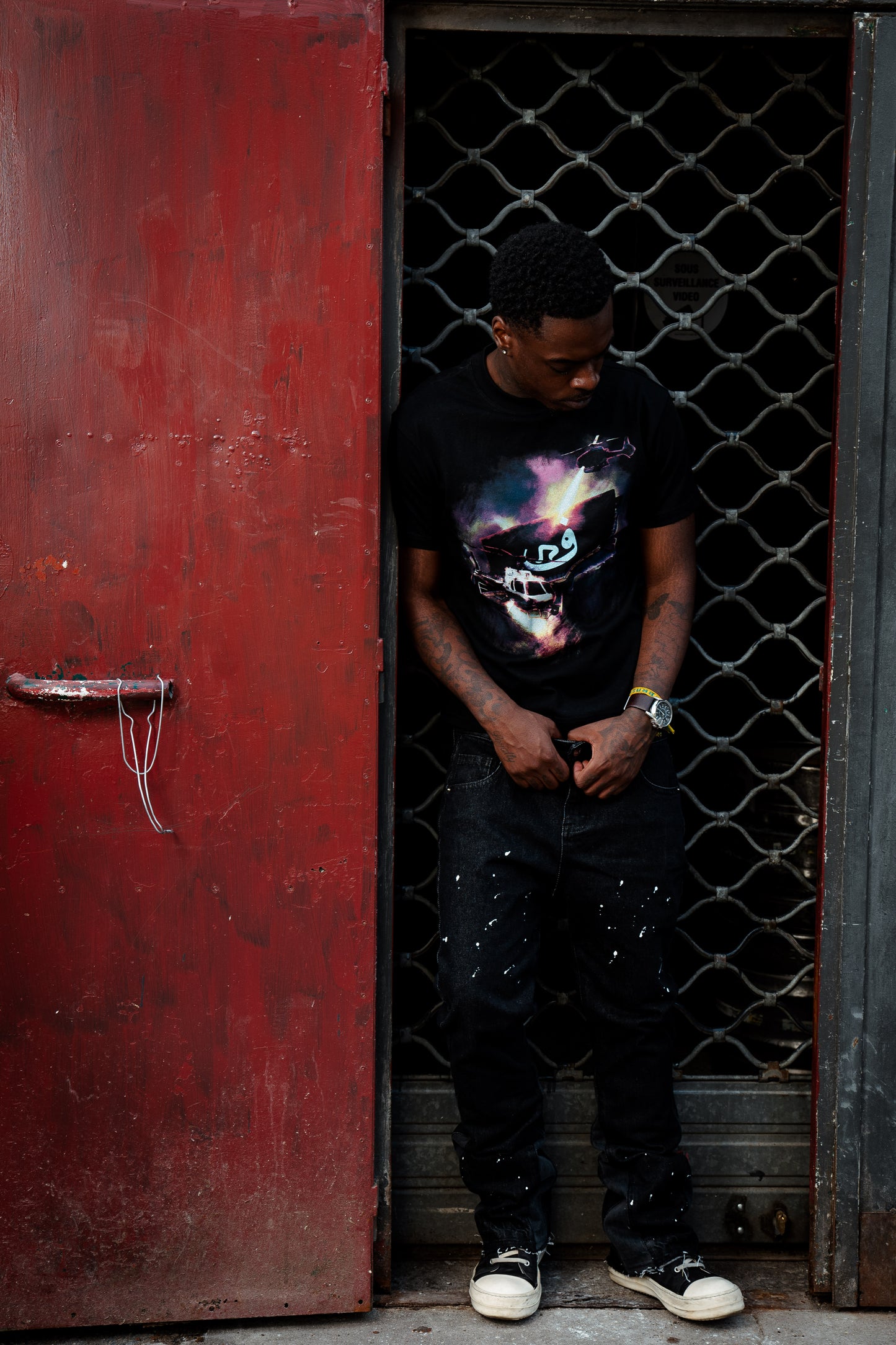 T-shirt 808 City - Noir