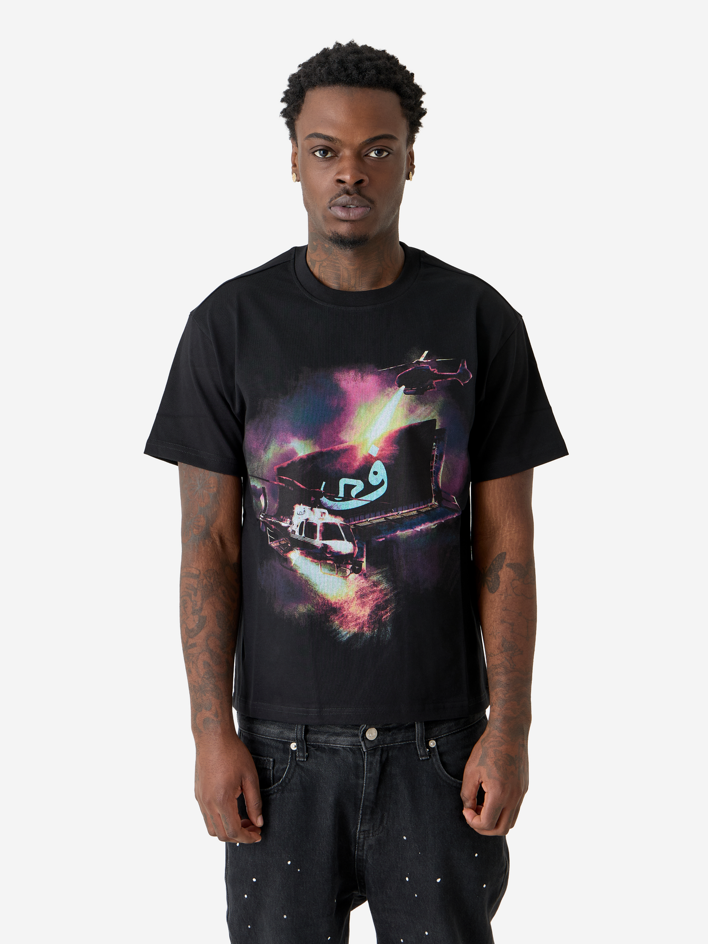 T-shirt 808 City - Noir