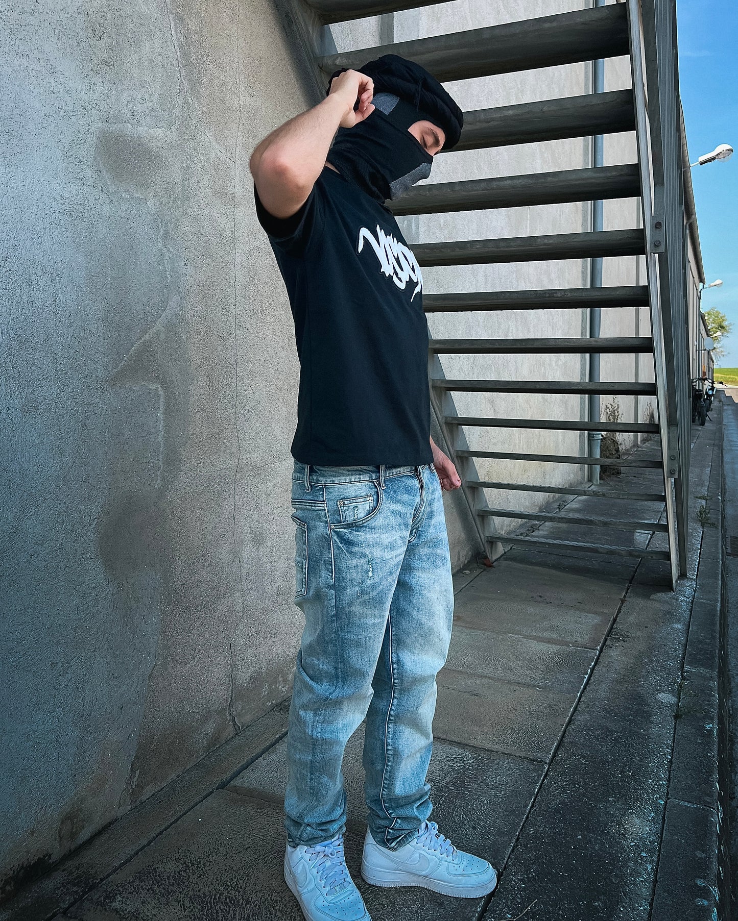 Vision T-Shirt - Schwarz/Weiß