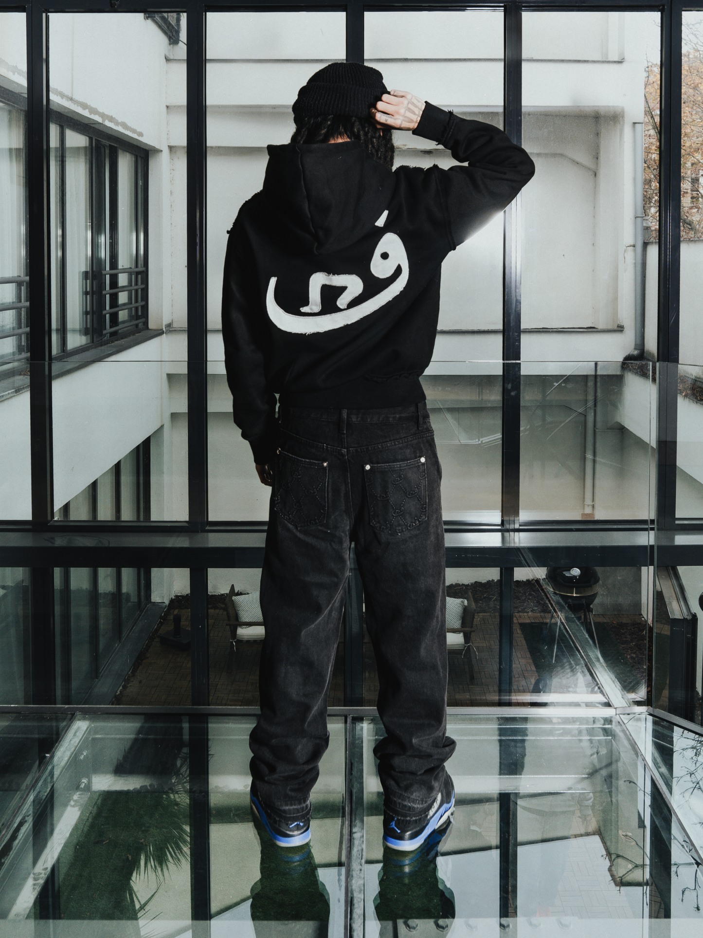 808 Bootleg-Jeans - Schwarz