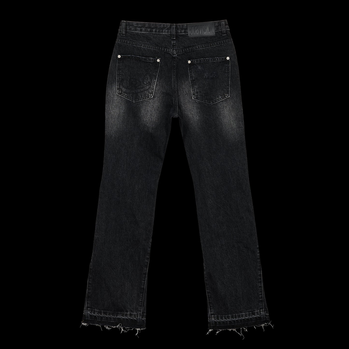 Jeans Flared Dotted - Dark