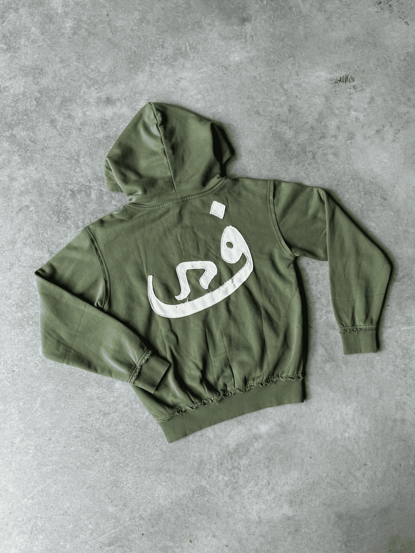 Zip Hoodie 808 - Kaki Vert
