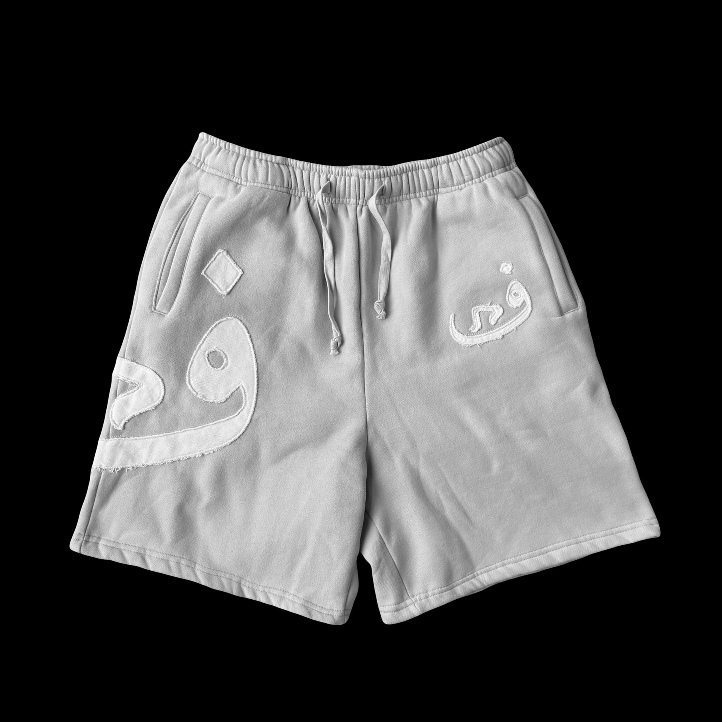Short Frayed - Gray