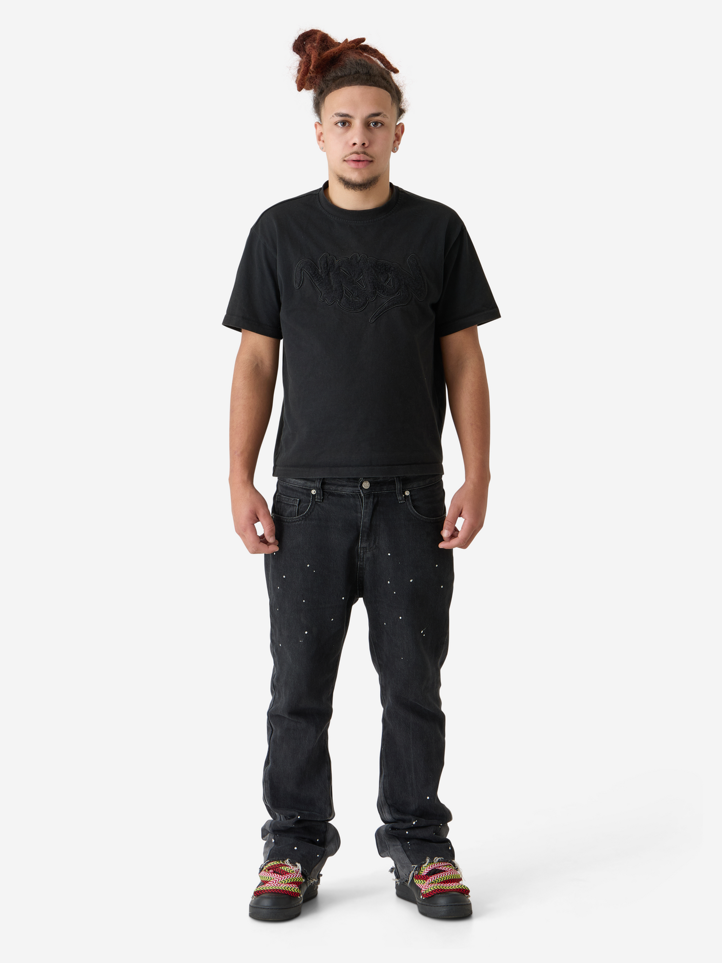 Jeans Flared 808 - Noir