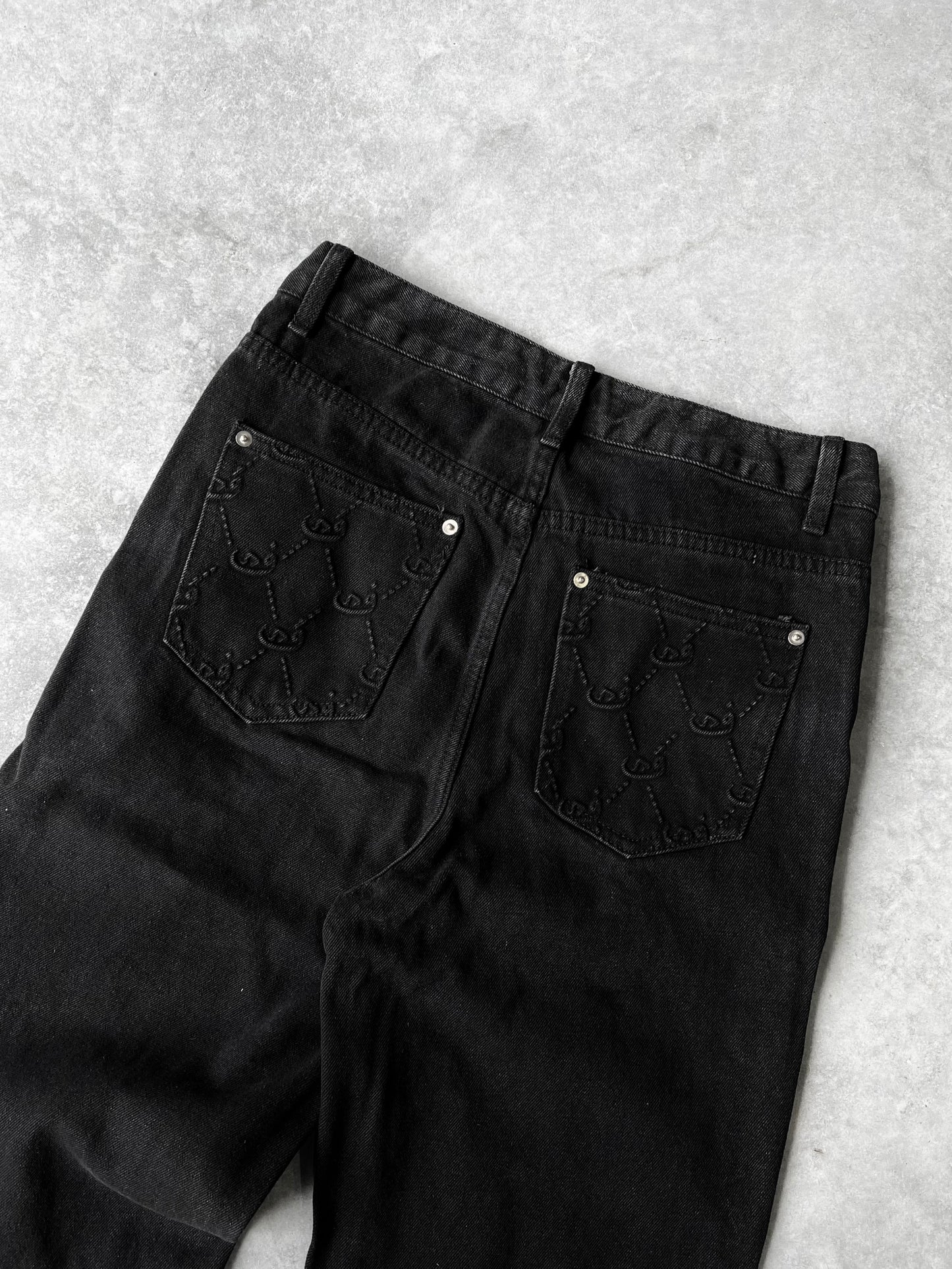 808 Bootleg-Jeans - Schwarz