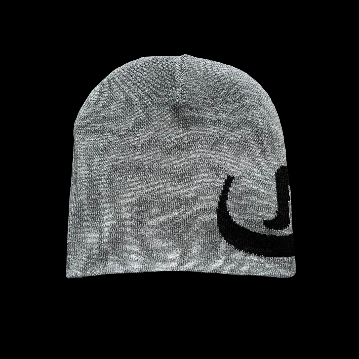 Beanie 808 - Black/Grey (Stock)