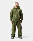 Hoodie Faded - Green