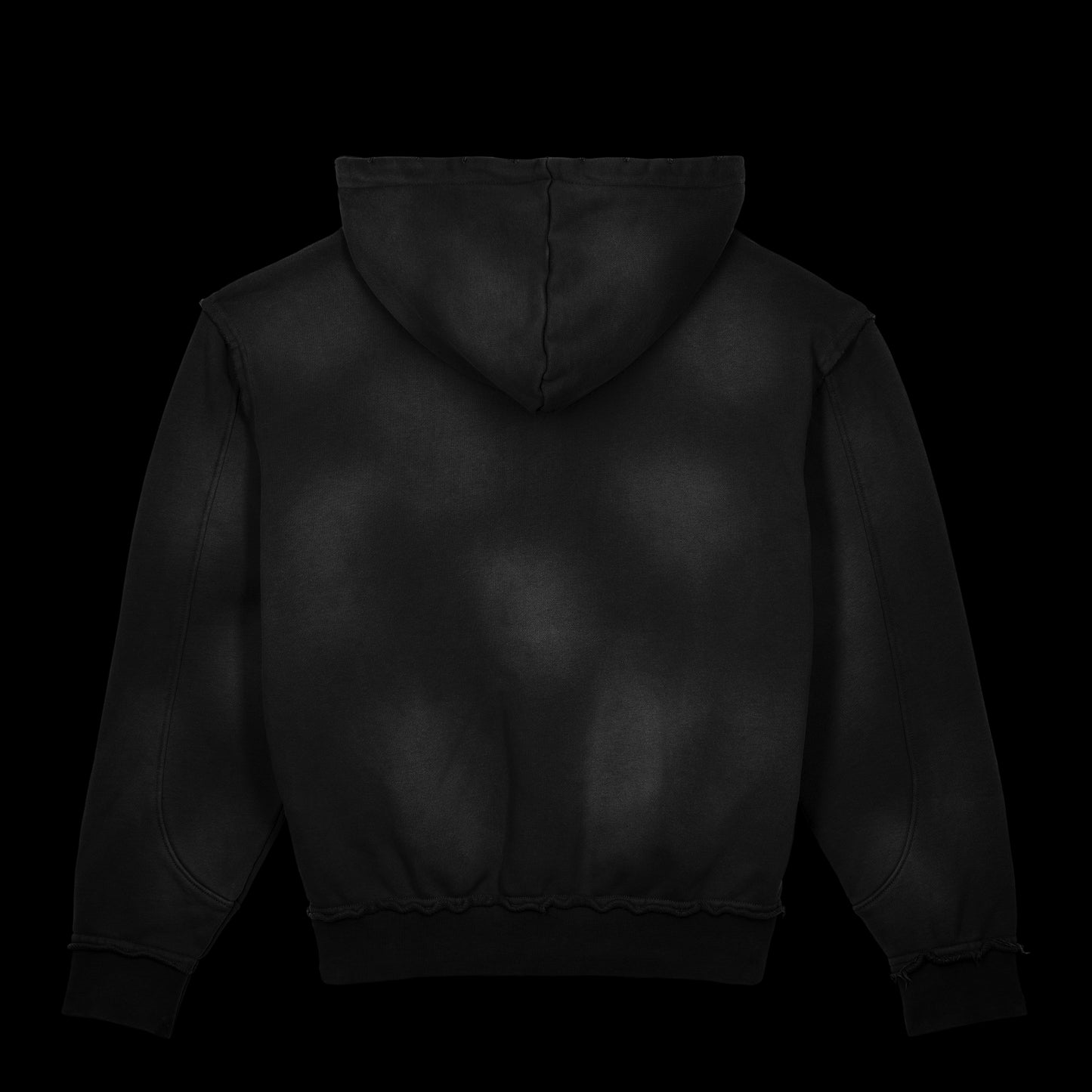 Hoodie Faded - Black