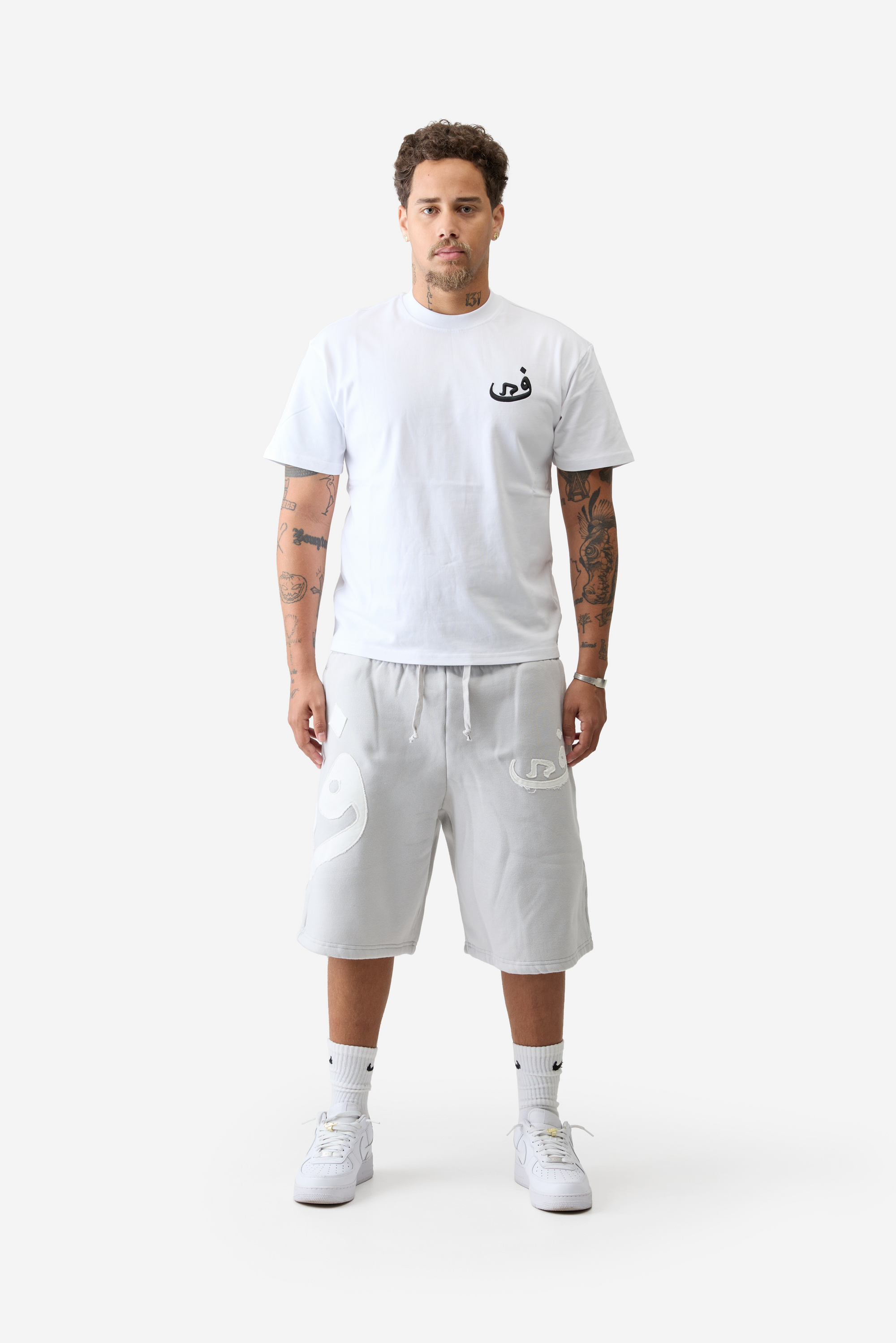 Short Frayed - Gray