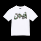 T-shirt Arabic Camo - Blanc & Vert