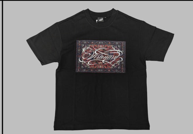 T-shirt Rug - Black