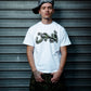 T-shirt Arabic Camo - Blanc & Vert