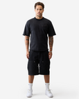 T-shirt 3 Frayed - Black