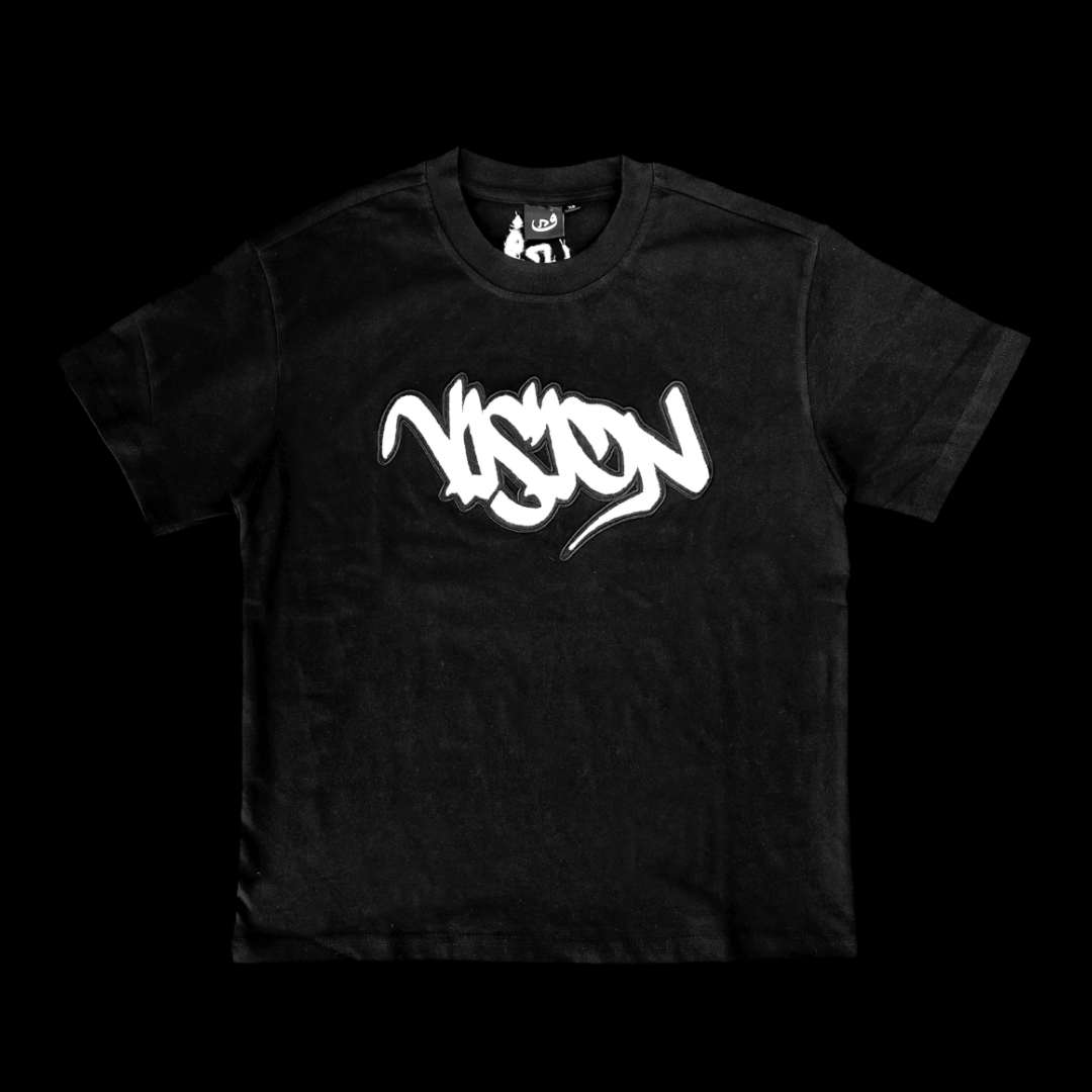 T-shirt Vision - Noir/Blanc