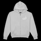 Zip Hoodie 808 - Grau