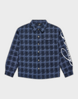 Shirt Pattern - Blue