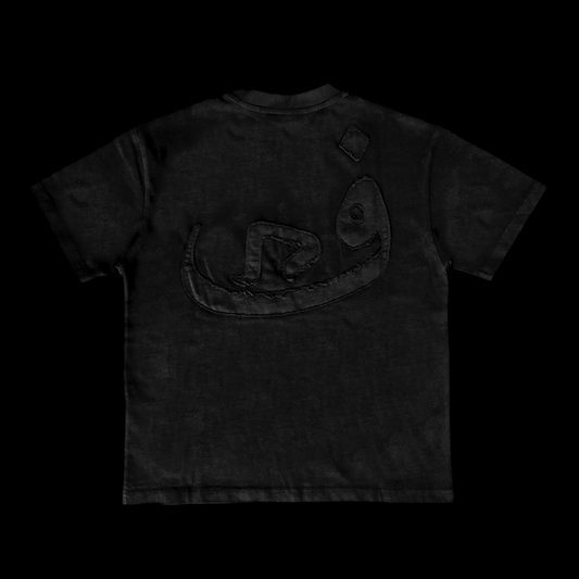 T-shirt Frayed - Noir