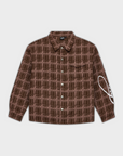 Shirt Pattern - Brown