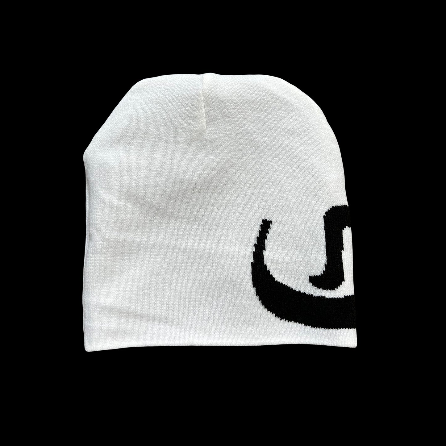 Beanie 808 - Black/White (Stock)