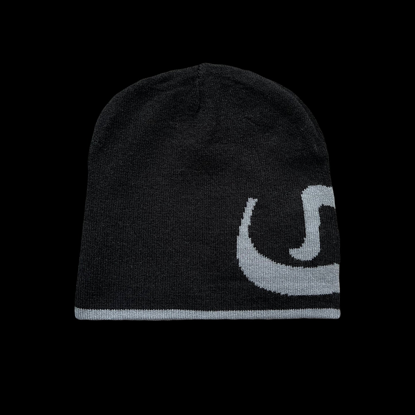 Beanie 808 - Black/Grey (Stock)