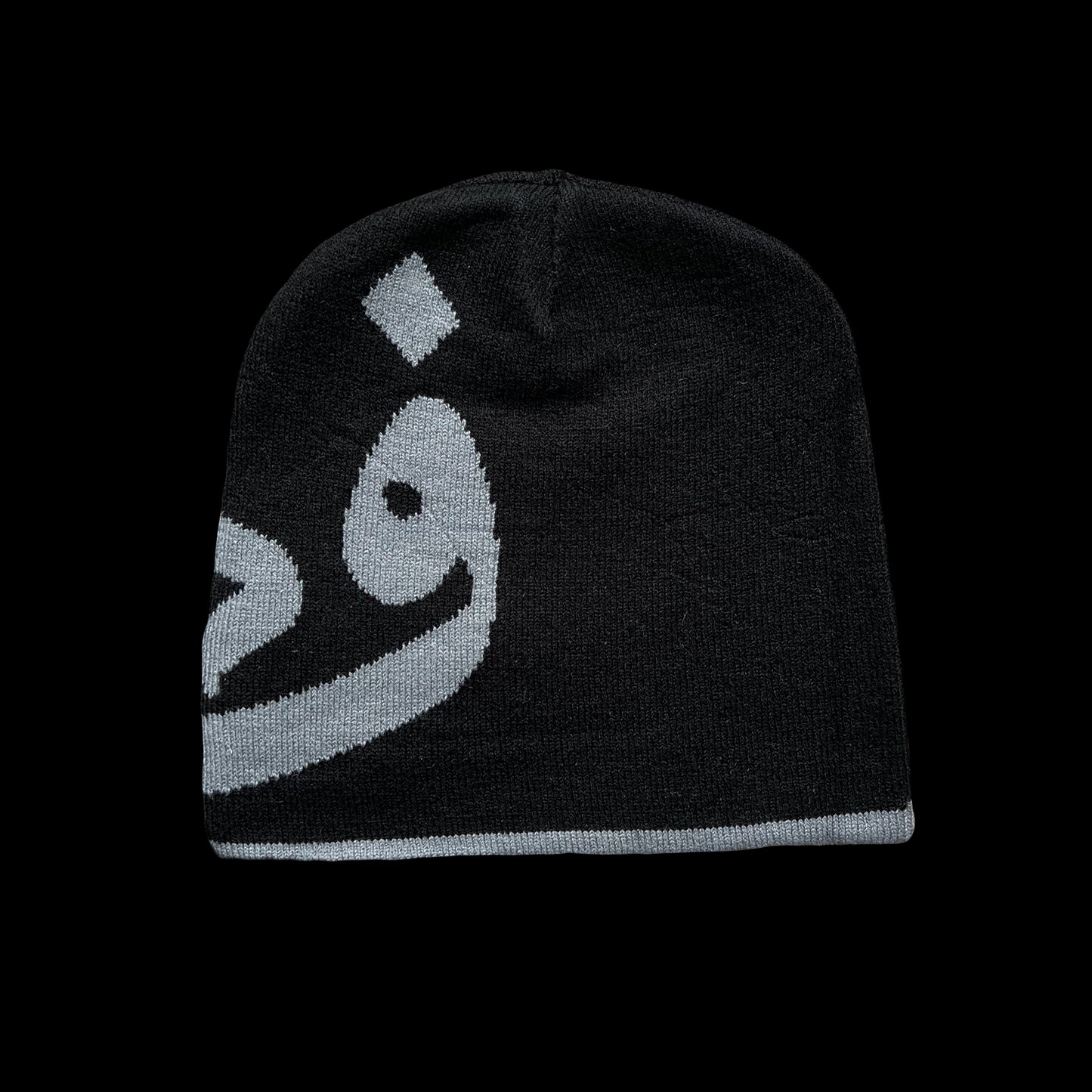 Beanie 808 - Black/Grey (Stock)