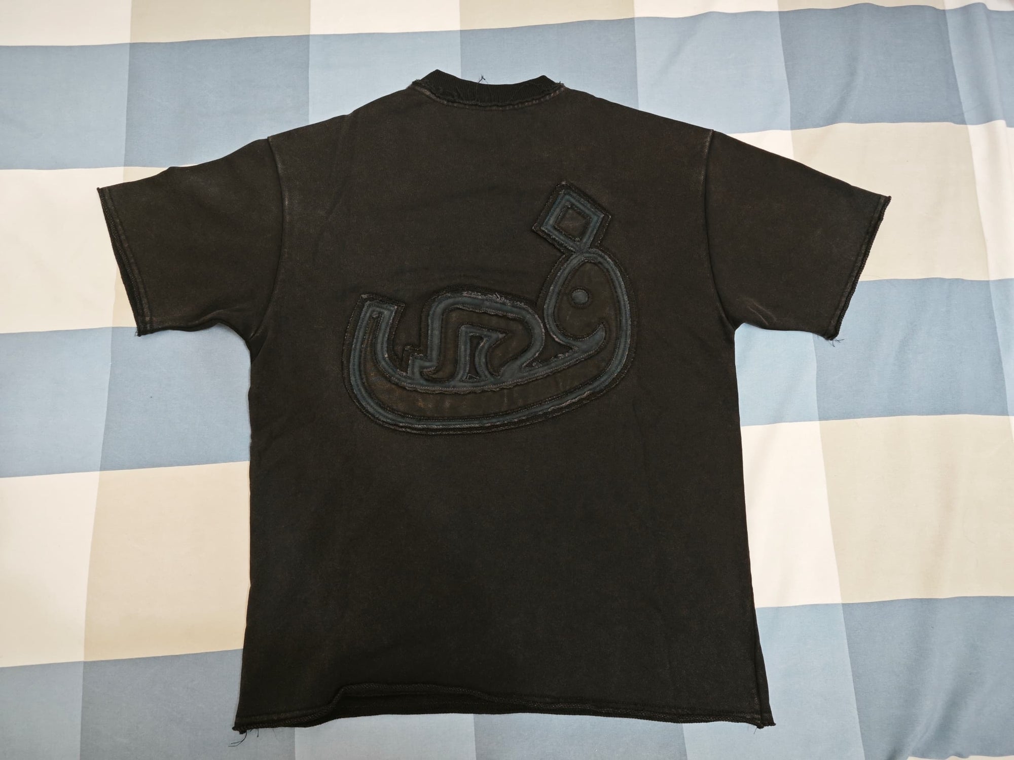 T-shirt 3 Frayed - Black