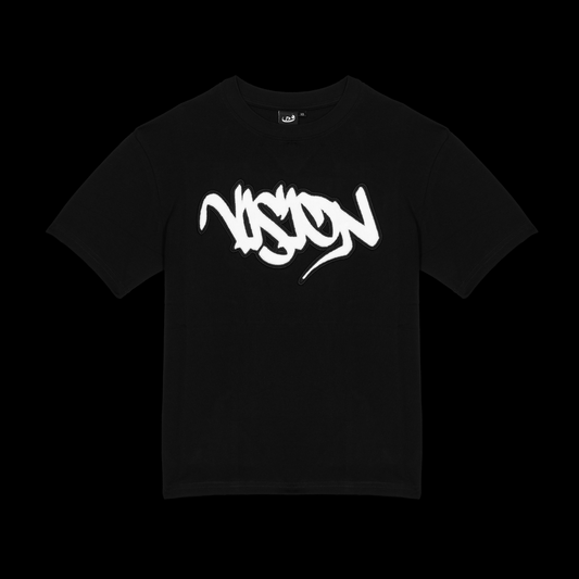 T-shirt Vision - Noir/Blanc