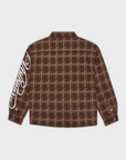 Shirt Pattern - Brown