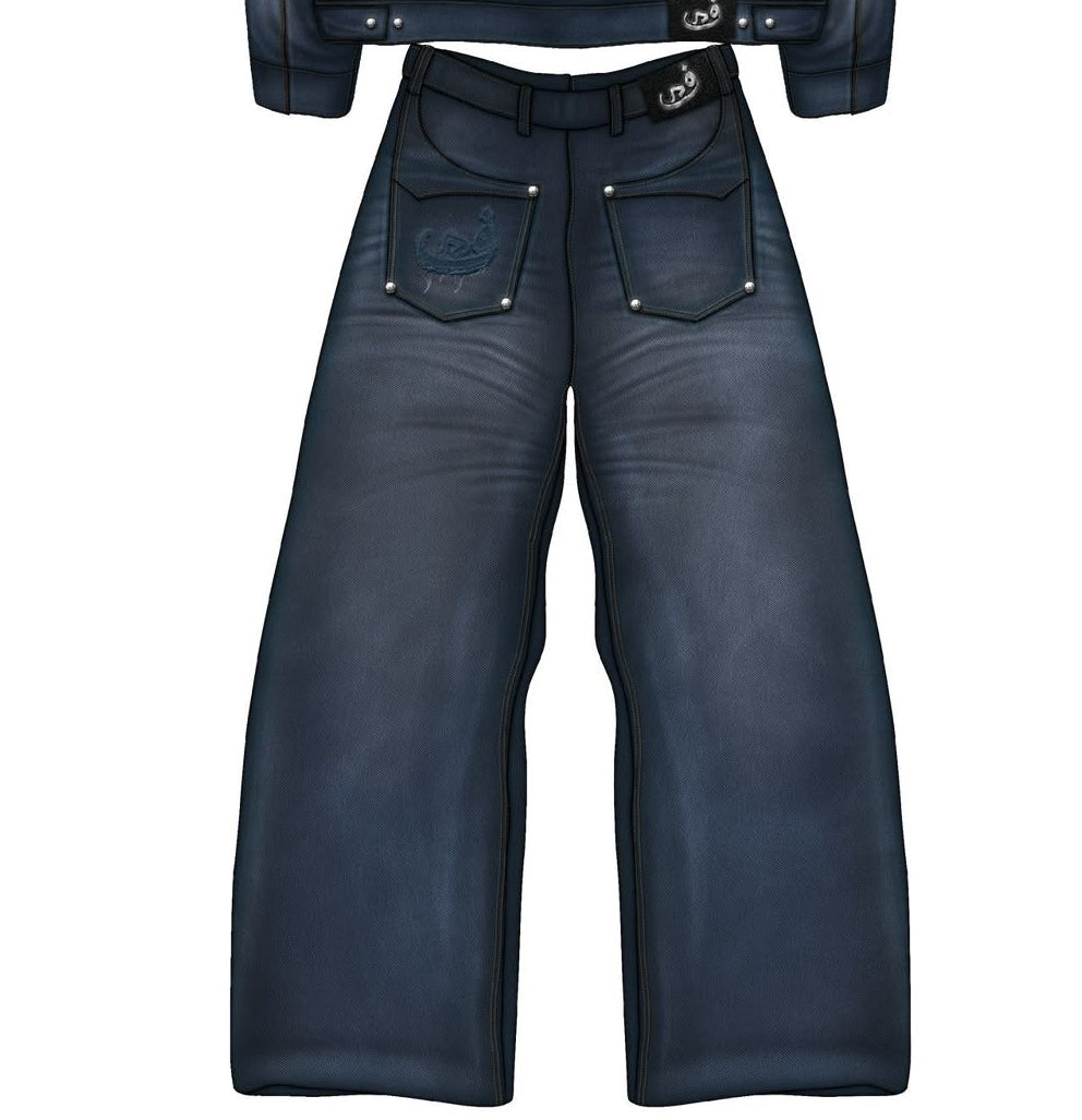 Jeans Faded 808 - Blue