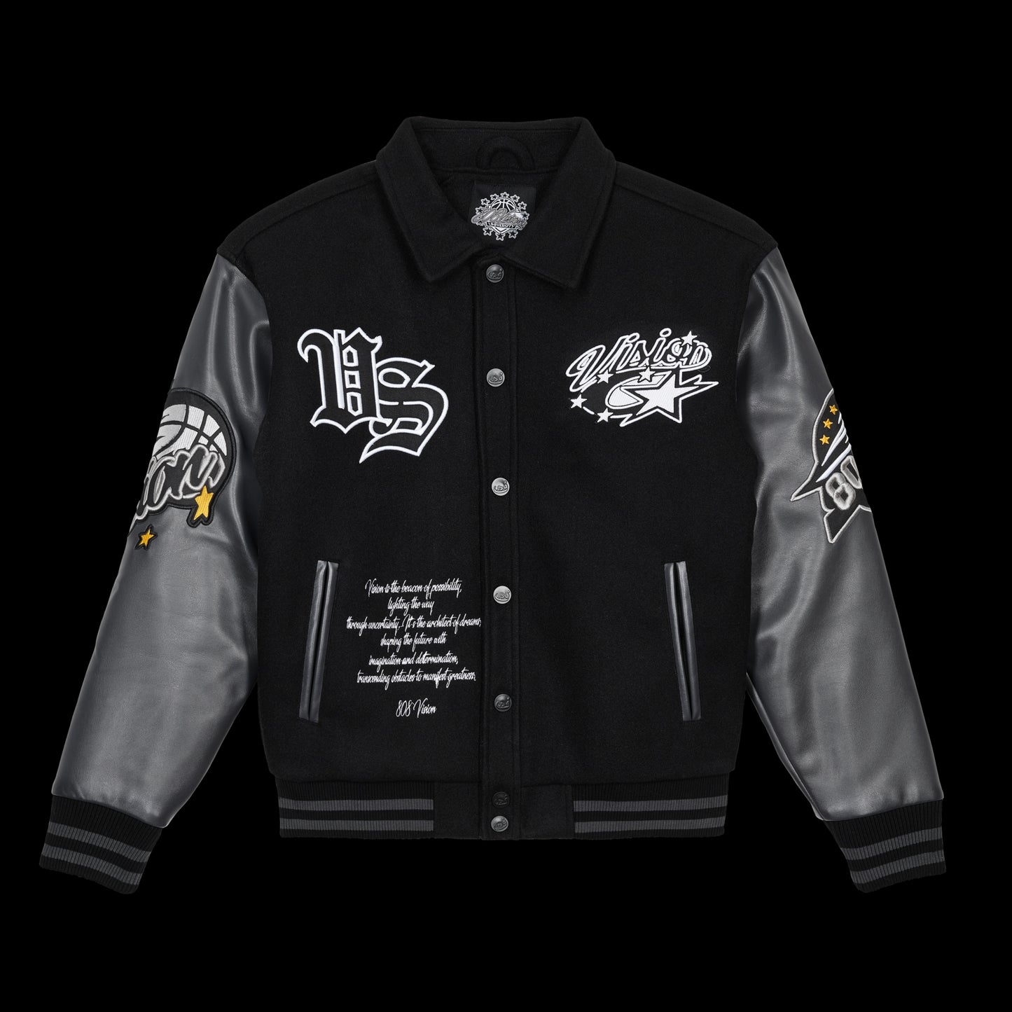 Jacket University 808 - Noir