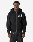 Zip Hoodie 808 - Noir