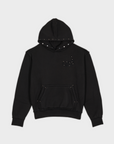 Hoodie Button - Black