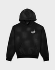 Hoodie Faded - Black