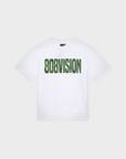 T-shirt 808VISION Camo - Blanc & Vert